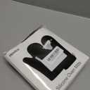 Hovico Silicone Oven Mitts, Heat Resistant 500F Kitchen Mitts 2PCS, 11.6" BPA-Free Soft Baking Gloves, Non-Slip Grip Oven Gloves with Soft Cotton Lining for Kitchen Cooking Baking BBQ - Black