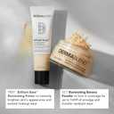 Dermablend Brilliant Base Illuminating Primer Face Makeup - Formulated with Niacinamide, Shea Butter, and Glycerin, Enriched with Vitamin C and E Derivatives, Provides Long Lasting Radiance, 1 Fl Oz