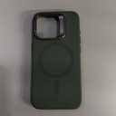 ESR for iPhone 15 Pro Case with Stand, Compatible with MagSafe, Full-Body Military-Grade Drop Proof Case with Built-in 9H+ Tempered Glass Screen Protector, Armor Series, Clear Black