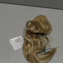 Clip in Hair Extensions, 8PCS 24 Inch Clip in Long Wavy Synthetic Hair Extensions Ash Blonde mix Light Gray Fiber Double Weft Natural Hairpieces for Women