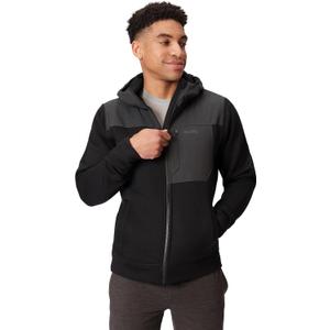 Men's 100% Merino Fleece Jacket By Woolly | RWS Certified | Soft Weather-Ready Warmth, Seattle Designed (Medium, Black)
