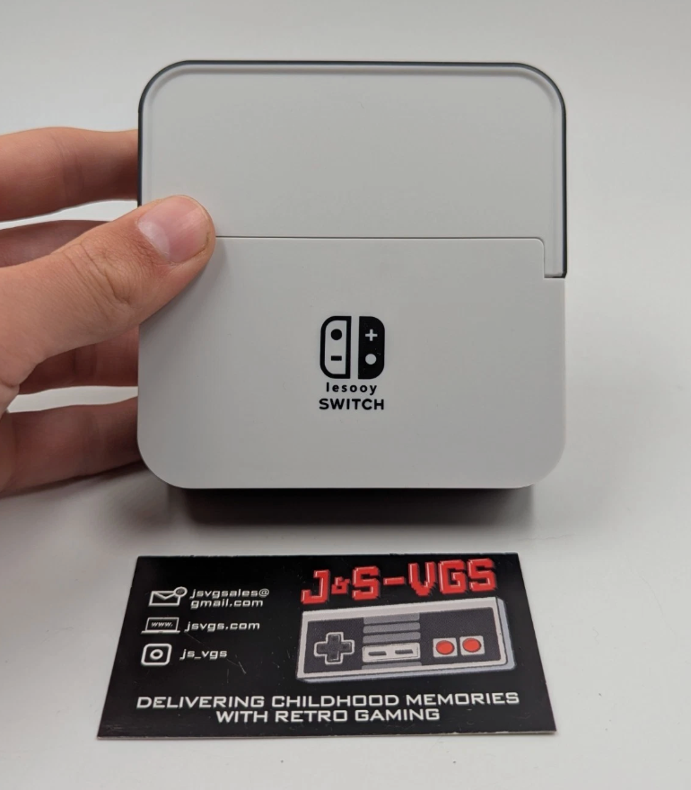 Lesoy Switch TV Docking Station for Nintendo Switch/Nintendo Switch OLED Model, 6-in-1 Switch Dock with HDMI 2.0, 100Mbps Ethernet, 2 USB-A 2.0, 1 USB 3.0,100W USB-C Charging Port, Supports YouTube On TV