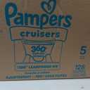 Pampers Diapers - Cruisers 360 - Size 5, 128 Count, Babyproof up to 100% Leakproof Pull-On Diaper