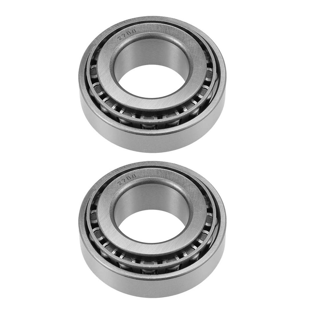 uxcell 2788/2720 Tapered Roller Bearing Cone and Cup Set 1.5" Bore 3" O.D. 1.01" Width 2pcs