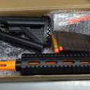 Shushuzz Toy Gun for Boys 8-12, Soft Bullet Foam Dart Blaster with Scope and Detachable Magazine, Non-Electric Hand Pull Indoor Outdoor Shooting Game, Ideal Christmas Birthday Gift for Kids Ages 8-12