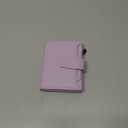 Airkit Small Wallet Women RFID Blocking Soft Leather Bifold Compact Card Holder Wallet for Women with Zipper Coin Pocket 4 ID Window, Light Purple