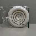 HVAC Premium 8'' Round Ceiling Diffuser - Easy Air Flow - HVAC Vent Duct Cover [White] - [Outer Dimensions: 12'']