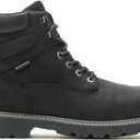 WOLVERINE Men's Floorhand Waterproof Steeltoe 6" Work Boot (10.5 X-Wide, Black)