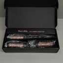 Terviiix PRO Thermal Brush Set for Voluminous Style, Non-blowing Heated Round Brush with Adjustable Temp, 3-in-1 Curling Brush with Detachable Head(1.25'',1.5'',1.77''), 20S Fast Heating with Dual MCH