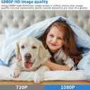 Mini Hidden Camera, Small Spy Cameras Hidden Wireless Home Cameras Indoor Nanny Spy Camera with 1080P HD and Night Vision for Home Security, Room, Pet, Baby