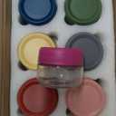 2 OZ Salad Dressing Jar 8 Pack, Airtight Leakproof Bulk Small Glass Sauce Jar with Lids, Reusable for Lunch Box, Bento, Travel & Meal Prep (2 OZ-8Pack)