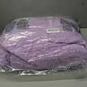 WONGS BEDDING Quilt Queen Size, Purple Quilt Bedding Set with 2 Pillowcases, Botanical Quilt for Queen Bed, Soft Microfiber Lightweight Coverlet Bedspread for All Season (96"90", 3 Pieces)