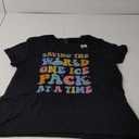 School Nurses Saving The World One Ice Pack At A Time T-Shirt Blue XL 