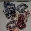 Obeoby Headbands for Women, 8 Pack Boho Style Headbands Non Slip Fashion Wide Hairband Hair Wrap Boho Outfits Accessories for Women (Bohemian Colors 1)