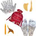 Easerelief Socks, Massage Socks for feet, Easy Relief Socks, Acupressure Socks, Pressure Point Socks,Pressure Point Massage Tool, Reflexology Gloves (Woman-B)