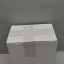 Rustic Vase for Table Centerpieces 4.33 Inch Small Petite Flower Vase with Twine Bow Vintage Farmhouse Decor for Wedding Reception Dining, Home Galvanized Metal Buckets(White,12 Pcs)