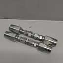 2PCS 3/8'' Reusable Hydraulic Fittings, Size #06 Single Wire Hydraulic Hose Repair Kit