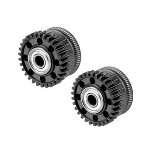 K2 Extruder Gear (2 pcs) Upgrade Gears Kit All Metal Filament Drive Extruder Gear for K2 Plus 3D Printer Accessories Parts