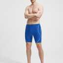 baleaf Men's 7.5" Swim Trunks Athletic Competition Swimsuit Royal Blue M (Blue, M)