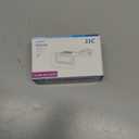 A7C II A7C R Soft Rubber Eyecup Eyepiece Viewfinder, JJC Eye Cup for Sony Alpha A7CII A7C2 A7CR Cameras(Not for A7C), with Hot Shoe Adapter & Cover, Not Affect to Use Cameras Hot Shoe & LCD Screen