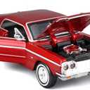 Maisto 1:24 Assembly Line 1964 Chevrolet Impala SS, Metallic Red
