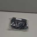 Holipick Black High Waisted Bikini Bottoms - V Cut Bathing Suit Bottom Moderate Coverage Swim Bottom M