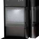 GE Profile Opal 2.0 with 0.75 Gallon Tank, Chewable Crunchable Countertop Nugget Ice Maker, Scoop included, 38 lbs in 24 hours, Pellet Ice Machine with WiFi & Smart Connected, Black Stainless Steel