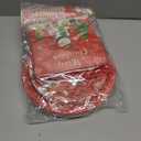 Christmas Paper Plates And Napkins, 144pcs Red Christmas Plates Set Snowman Xmas Tree Disposable Tableware for Winter Theme christmas Holiday Supplies,Serves 24