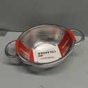 PriorityChef Premium Stainless Steel Colander for Kitchen, Durable Rice and Pasta Strainer with Handle, Rust-Resistant & Dishwasher Safe, 3 Qt