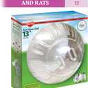 Kaytee 13" Clear Run-About Exercise Ball For Pet Rats & Chinchillas