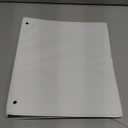 Avery Standard View 3 Ring Binder, 1" Round Rings, 175-Sheet Capacity, 1.4 Inch Wide Spine, 1 White Binder, Ideal for Lightweight Organization and Occasional Referencing (05760)