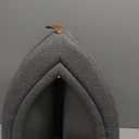 Bedsure Cat Beds for Indoor Cats - 2 in 1 Cat Cave House Tent for Kittens and Small Pets with Removable Washable Cushioned Pillow, Foldable Kitten Hideaway with Non-Slip Bottom, Grey, 16 inches
