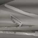 4-PCS Temporary Light Filtering Pleated Paper Blinds 24" W x 59" H White