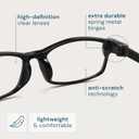 Gaoye 1.0 Multi Pack Reading Glasses - Blue Light Blocking Lenses, TR90 Frames, UV400 - Eyeglasses with Clear Vision