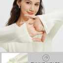 baleaf Women's Long Sleeve Workout Shirts for Women Active Tops Soft Activewear Moisture Wicking Running Clothes Travel (Yellow, S)