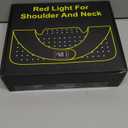 Red Light Therapy for Neck Shoulder,Rechargeable Infrared Light Therapy Device for Body with Massage and Timer,Wearable 660nm&850nm Red Light Therapy Wrap Pads for Body at Home150 Lights