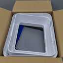 Cat Litter Box Waste Disposal System for Odor Control | GKJ Cat Litter Trash Can | Includes 1 roll of 16 Easy Tear-Off Bags | Diaper Trash Can (White)