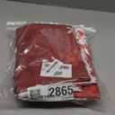 AWJTNCQ Winter Christmas Valances for Windows Red White Snowflake Kitchen Curtains Short Rod Pocket Window Curtain 5 Panels for Xmas Holiday Treatment Decorations 54x18inch