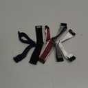 5 Pack Elastic Nylon Watch Bands Compatible for Fitbit Charge 6/Fitbit Charge 5, Adjustable Breathable Replacement Stretchy Nylon Loop Wristband Sport Strap for Women Men (Black+Grey+Midnight Blue+Wine Red+White)