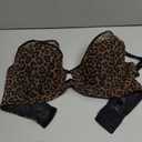 Smart & Sexy Women's Mesh Plunge Bra, Classic Leopard, 38D