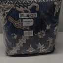 OPPODREAM Soft 8x10 Area Rugs for Living Room, Washable 8x10 Rugs for Bedroom with Non Slip Backing, Faux Cashmere Low-Pile 8 x 10 Carpet, Navy Blue & Gold