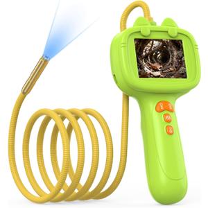 JDZ Kids Borescope Toy with Light, STEM Educational Toy, Birthday Gift for Boys Girls, Outdoor, Nature Exploration, Kids Toy for 4 5 6 7 8 9 10 Years Old