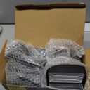 LAMKEEP Solar Spot Lights Outdoor with 60 LED & Auto On/Off, 4 Pack Solar Lights Outdoor Waterproof IP68 with 3 Lighting Modes, 2-in-1 Solars Landscape Light for Outside, Garden, Yard(Cool White)