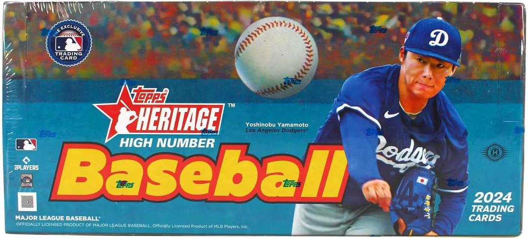 2024 Topps Heritage Baseball Hobby Box: High Number Edition