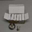 Keyed Alike Disc Padlock, 6PCS Stainless Steel Discus Lock with 2-3/4 in. Wide, 3/8 in. Diameter Shackle, Waterproof Discus Lock for Storage Unit, Sheds, Garages and Fence