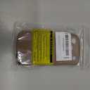 GUAGUA for iPhone 17 Pro Case with Wrist Strap, Wavy Edge Phone Case Cute Curly Shape with Adjustable Wristband Kickstand Shockproof Anti Slip Phone Case for iPhone 17 Pro 6.3'', Brown