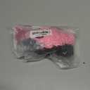 Suncalla 3 Pieces Hair Wrap Net for Sleeping Mesh Crochet Hair Net for Women Rayon Knit Snood Cap Cover Sleep Hat (Black, Pink, Rose Red)