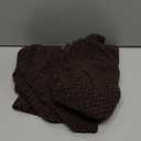 Couch Arm Covers & Arm Chair Covers Set of 2 - Stretch Sofa Armrest Protectors with Non-Slip Grip, Machine Washable Polyester Fabric for Recliner/Loveseat/Sectional (Brown,Medium-Set of 2)