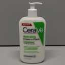 CeraVe Hydrating Cream To Foam Cleanser, Makeup Remover Face Wash For Dry Skin, Foaming Facial Cleanser With Hyaluronic Acid, Normal To Dry Skin, Fragrance Free & Non Comedogenic, 19 Fluid Ounce