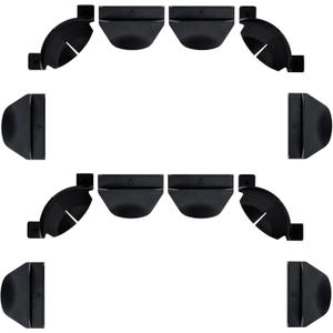 Brackets Set for Philips Hue Play Gradient Light Strip, Hue Light Strip Brackets Kit, Fits 55 inch 65 inch 75 inch Philips, Long-Wearing Led Strip Mounting Clips Holder for Flat or Non Flat Back of TV